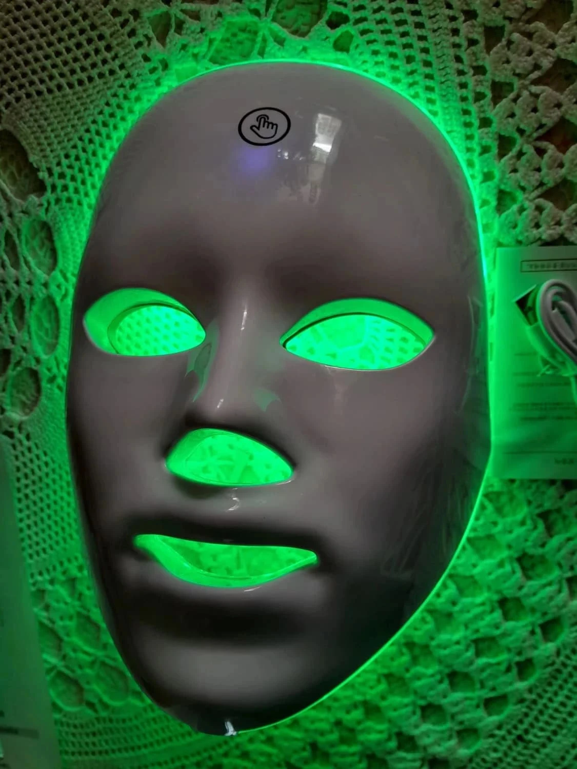 Máscara de belleza LED, 7 colores, Carga USB – photo 3